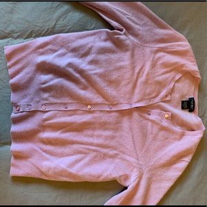 Cashmere button sweater